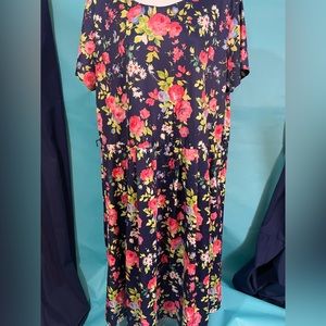 Vintage floral dress